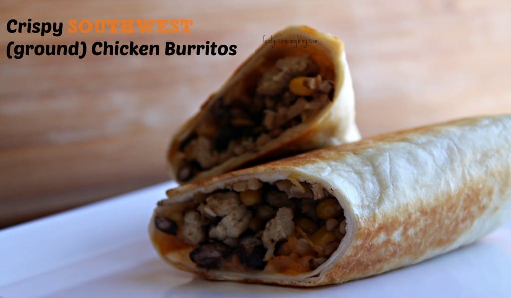 Crispy Southwest Chicken Burritos Foody Schmoody Blog Foody