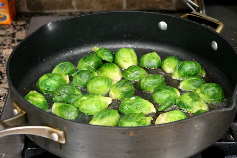 Brussels Sprouts with Crispy Pancetta Foody Schmoody Blog Foody