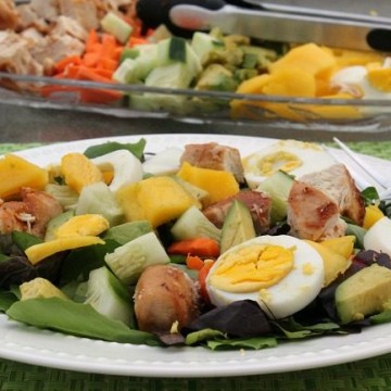 bbq chicken chopped salad