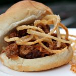 turkey sloppy joes with homemade onions