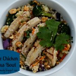sesame chicken couscous bowl