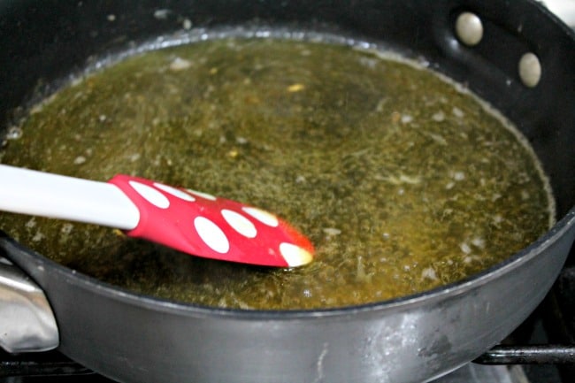 deglazing pan for piccata