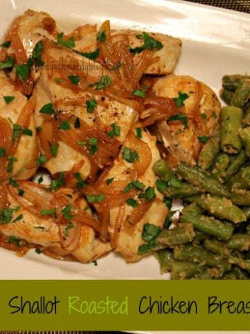Caramelized Shallot Roasted Chicken Breast
