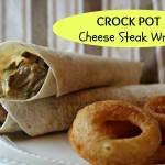 crock pot cheese steak wraps
