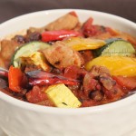 roasted vegetable turkey chili