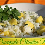 pineapple cilantro rice