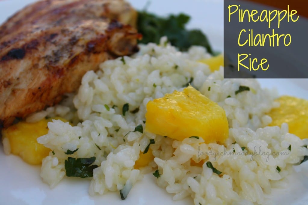 pineapple cilantro rice