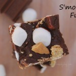 s'mores fudge