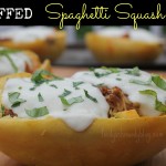 stuffed spaghetti squash #Italian #comfortfood