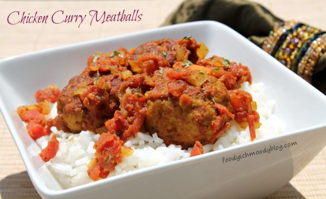 Chicken Curry Meatballs