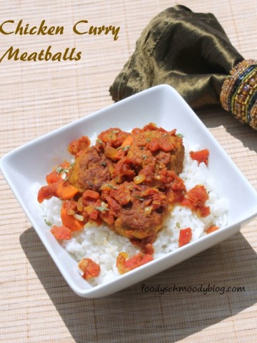 Chicken Curry Meatballs