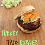 Turkey Taco Burger by foodyschmoodyblog.com