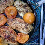 chicken with peaches