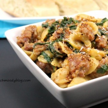One Pot Sausage Orecchiette