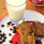 Caramel Gingerbread Blondies featuring Nestle Toll House DelightFulls