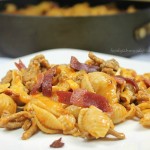 Lightened Up Bacon Cheeseburger Pasta