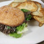 Crock Pot Steak Caesar Sandwiches
