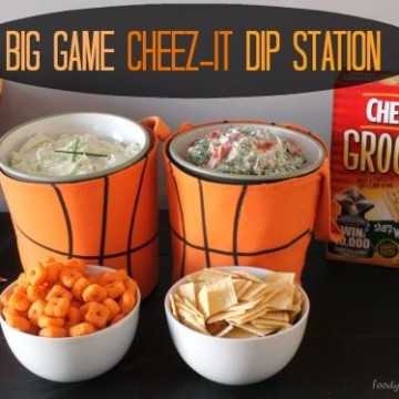 Big Game Day Dip Station with Cheez-It