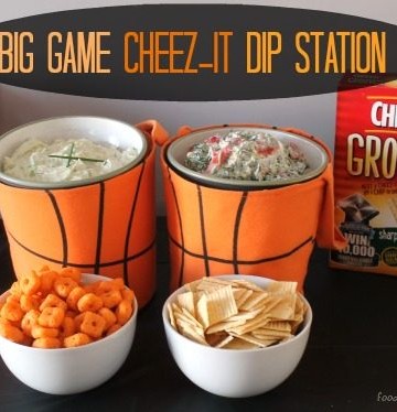 Big Game Day Dip Station with Cheez-It