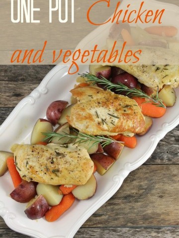 One Pot Chicken and Vegetables