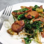 Sweet and Spicy Sausage Skillet