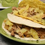 Slow Cooker Pineapple and Pork Tacos