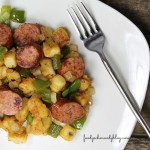 One Pot Turkey Kielbasa Hash