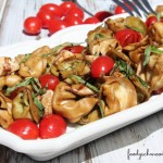 Tortellini Caprese Pasta Salad