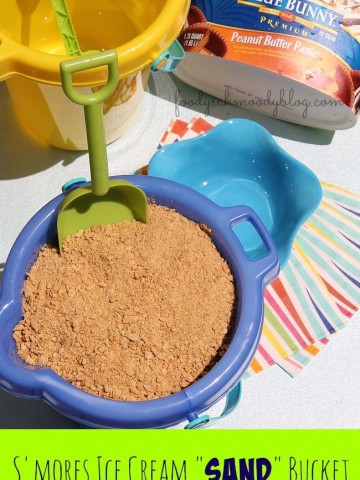 S'mores Ice Cream "Sand" Bucket