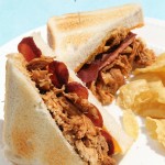 Slow Cooker Sweet Heat BBQ Chicken Sandwiches