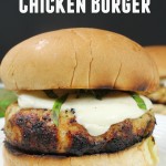Pesto Mozzarella Chicken Burger
