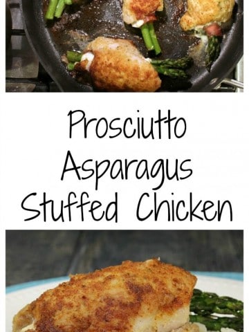 Prosciutto Asparagus Stuffed Chicken
