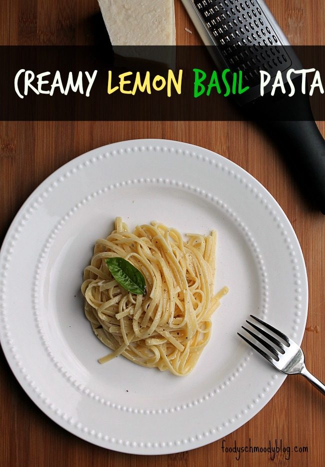 Creamy Lemon Basil Pasta