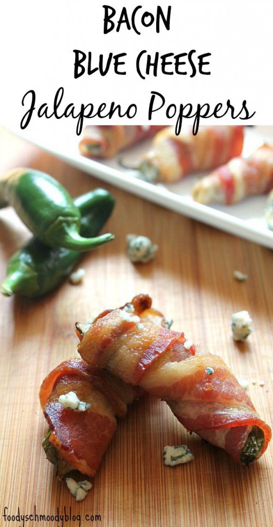 Bacon Blue Cheese Jalapeno Poppers Foody Schmoody Blog