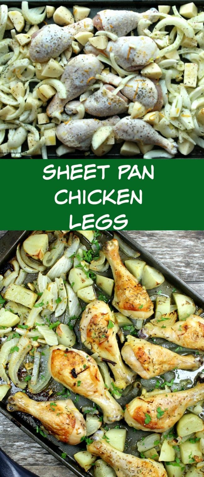 Sheet Pan Chicken Legs