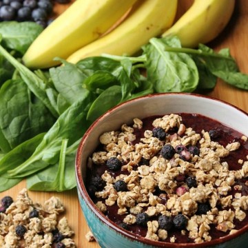 Blueberry Smoothie Bowl