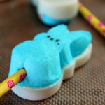 White Chocolate Peeps Pops