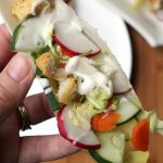 Endive Salad Cups for Pizza Night