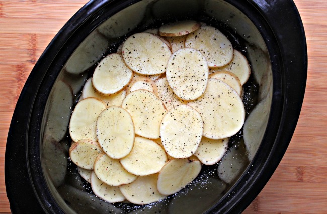 slow cooker au gratin potatoes
