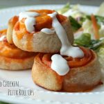 buffalo chicken roll ups