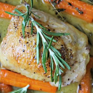 fresh herb chicken thighs