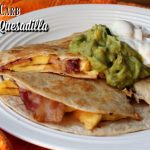 lower carb breakfast quesadilla