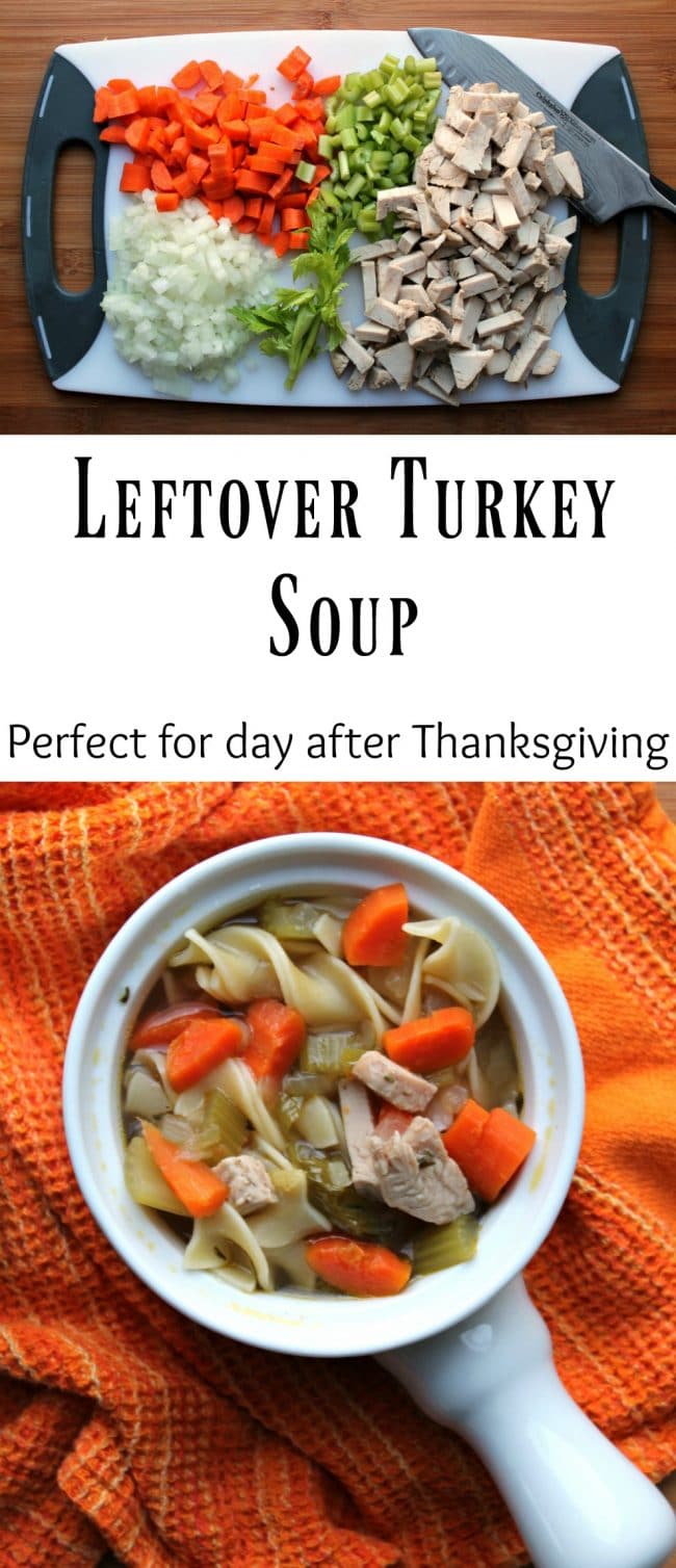 Leftover Turkey Soup www.foodyschmoodyblog.com