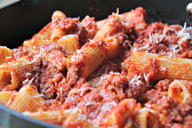 sausage ragu