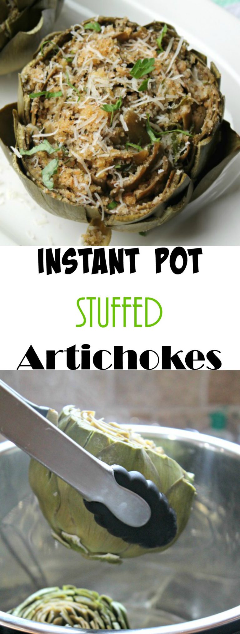 Stuffed Artichokes in the Instant Pot Foody Schmoody Blog