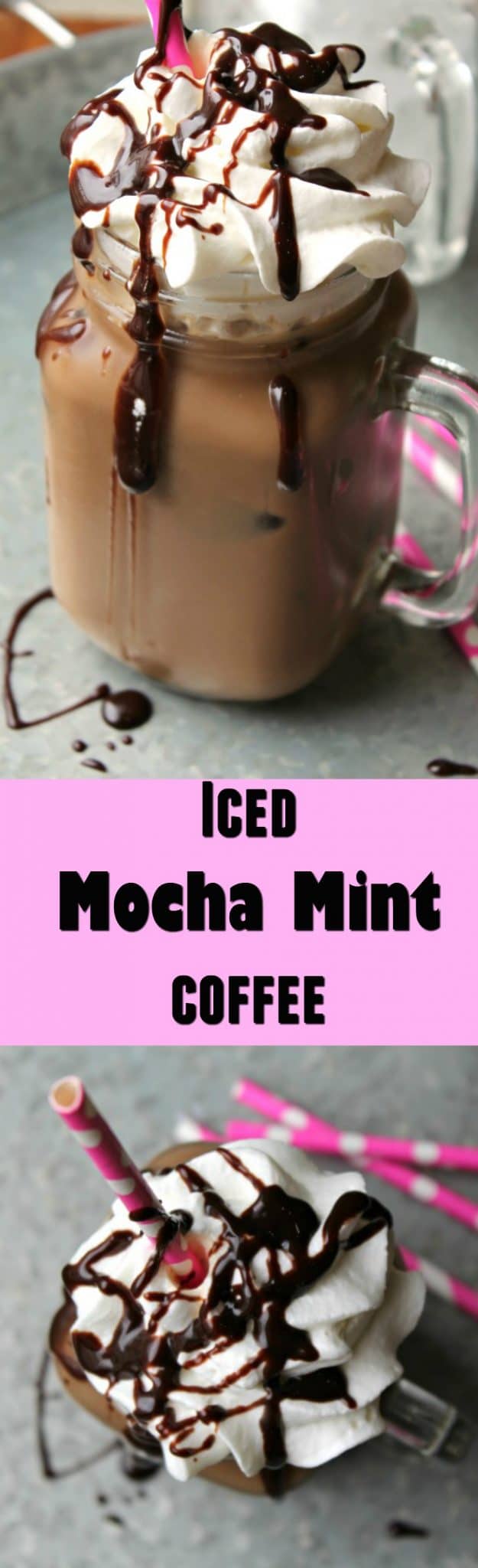 Iced Mocha Mint Coffee 