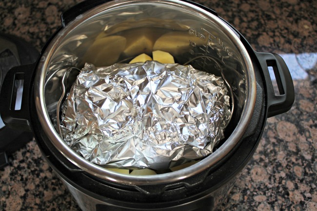 Instant Pot Meatloaf Potatoes