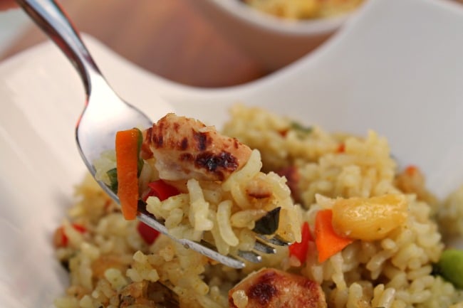 thai chicken ling ling fried rice