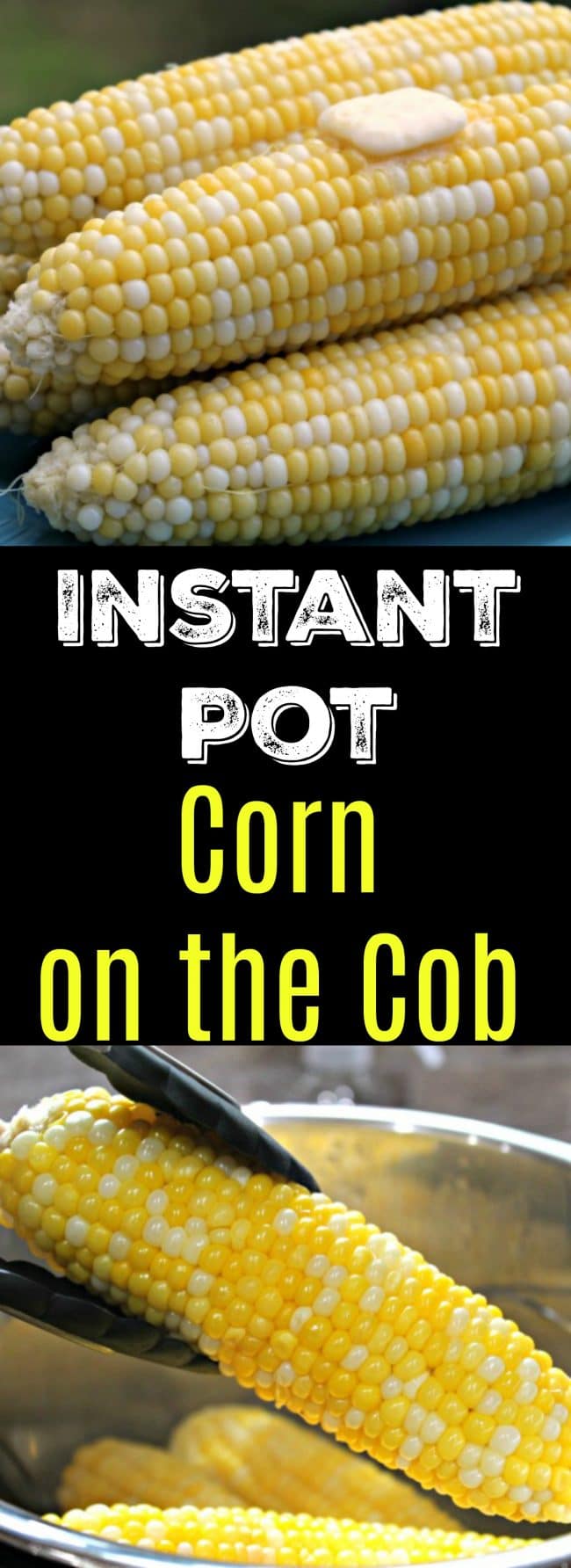 Instant Pot Corn on the Cob Cooks in 3 minutes