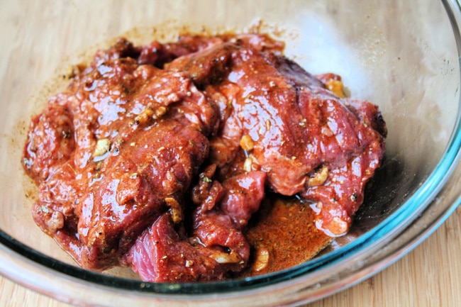 Grilled Steak Fajita in Bowl